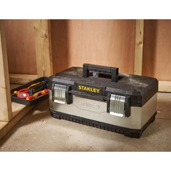 Verktygslåda - STANLEY - 1-95-618 - 51 cm - bimaterial galvaniserad