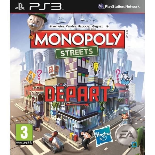 MONOPOLY STREETS / PS3-konsolspel