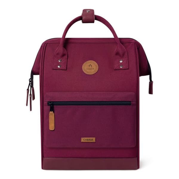 Ryggsäck - Cabaïa - Medium Adventurer - Röd - Sammet - 23L - 0.90kg