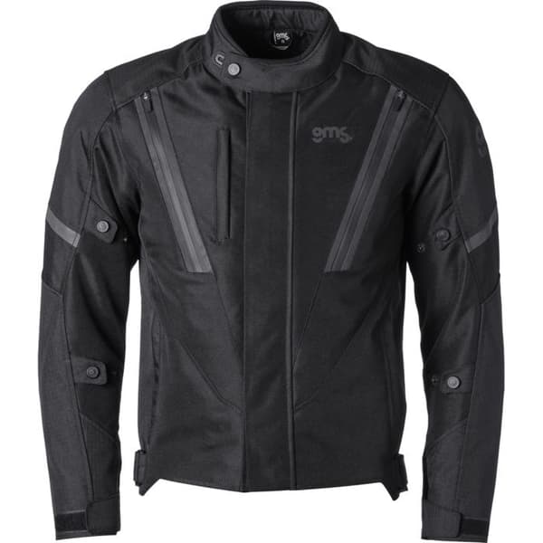 Vattentät motorcykeljacka GMS Avon WP - svart