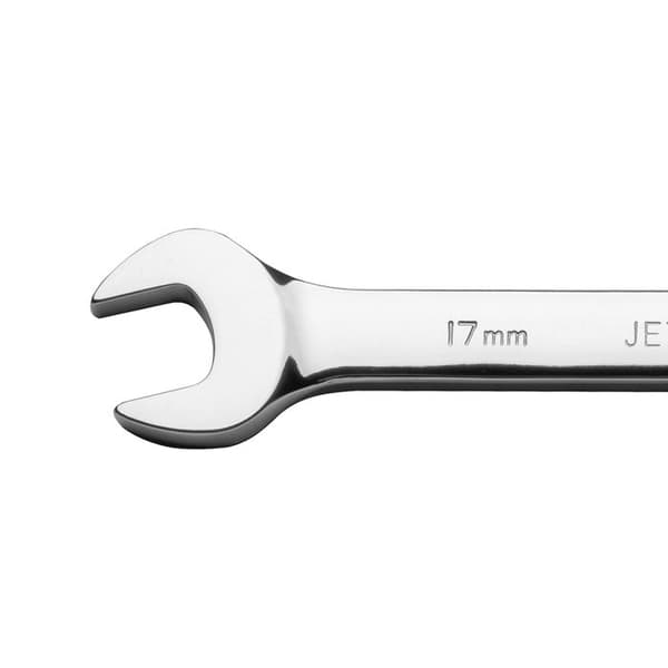 Kombinationsnyckel - Jetech - 17mm - Kromvanadiumstål - Polerad finish - 12-kantig