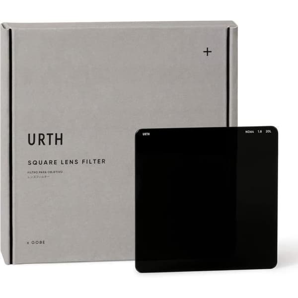 Urth - ND-filter kvadratisk ND64 6 stopp 100 x 100 mm Plus