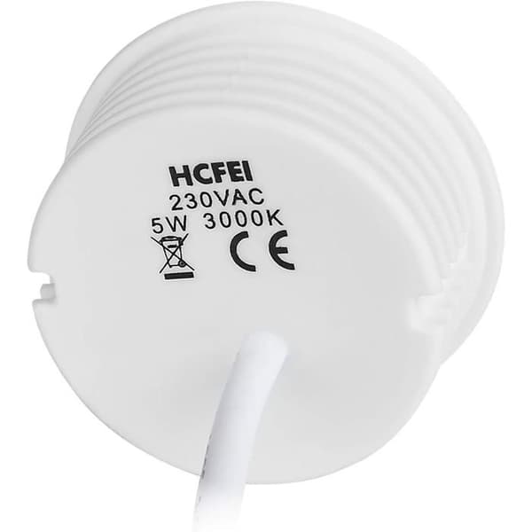 LED-moduler HCFEI 10-pack 230V 5W Varmvit Ersättning GU10 Ø 50 mm