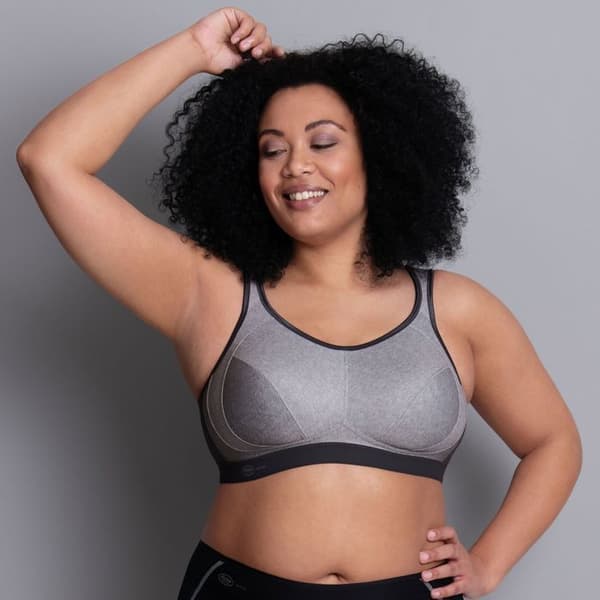 ANITA Active Extreme Control Heather Grey Sports BH