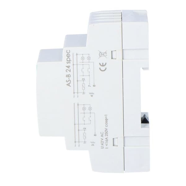 Trappbrytare AS-B24 Un=24V, I=16A, 2 moduler