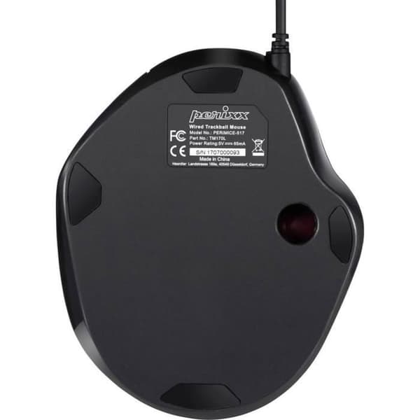 Mus - PERIXX - PERIMICE-517 D - Laser - Svart