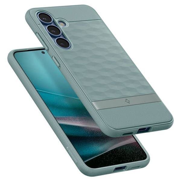 Coque Spigen Parallax För Magsafe Galaxy S25 I Härdat Glas