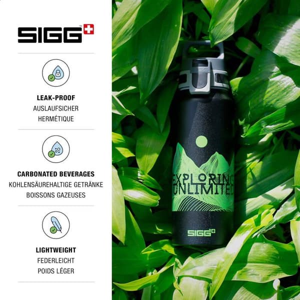 Kylväska - SIGG - WMB One Pathfinder - Aluminium - 1.0L - Svart