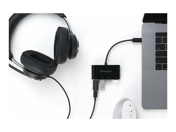 USB-C-hub - KENSINGTON - CH1200 - 4 portar - 10 Gbit/s - Plug & Play