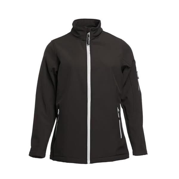 Dam softshelljacka 3 lager Pen Duick Atlantic - svart/vit