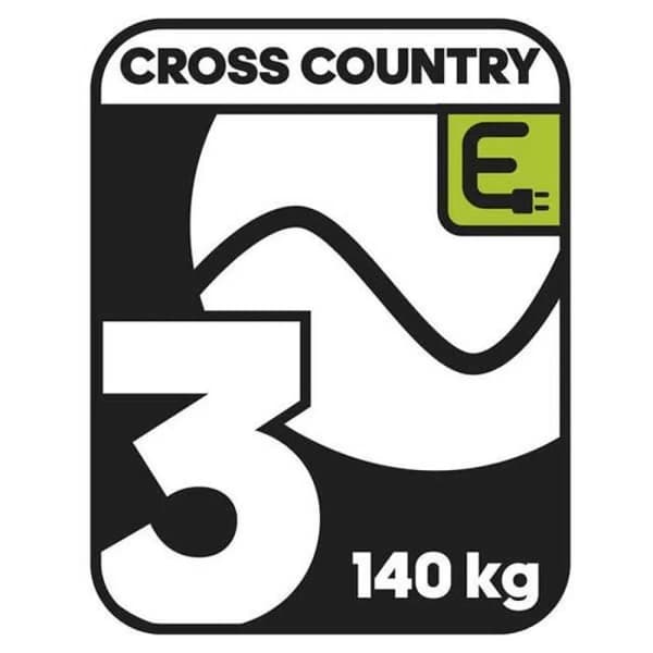 Cykelsadel - VELO - VELO-FIT E1 - Storlek M - Svart
