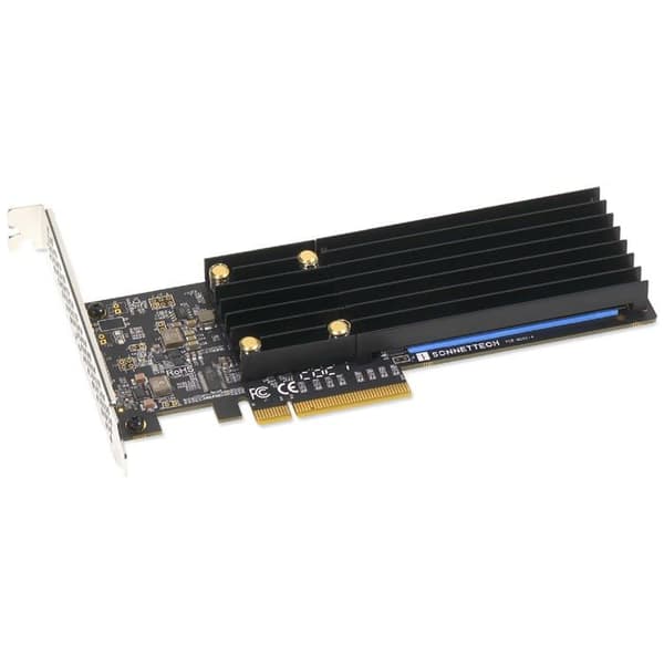 Kortkontroller - SONNET - FUS-SSD-2X4-E3S - PCIe M.2 - Lågprofil - Förbättrade prestanda