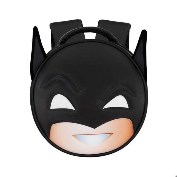 Emoji Rygsæk - DC Comics Batman Send - Sort - One Size