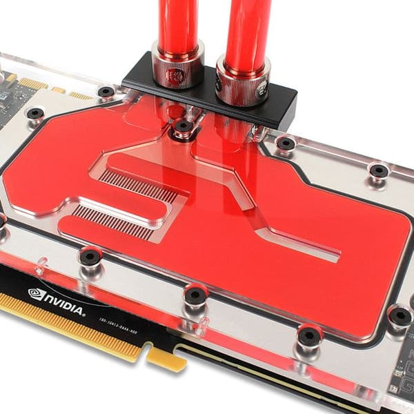 EK Water Blocks EK-CryoFuel Solid Premix, Scarlet red - 1000ml 0,000000 Red