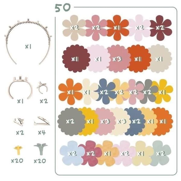 SMOBY - Smoby Créa - Blommor Smycken Påfyllning - från 3 år
