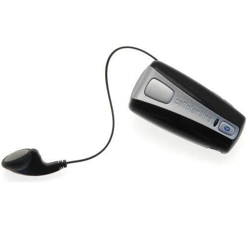 Bluetooth In Ear-hörlurar Svart - Cellularline Roller Clip