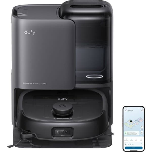 Robotdammsugare och mopp - EUFY Omni E25 - 20 000 Pa - Svart