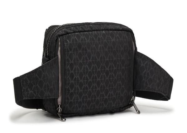 Crossbody axelväska - Kipling - Basic Plus Abanu - Svart - Cabriolet - 22x15x4,5 cm