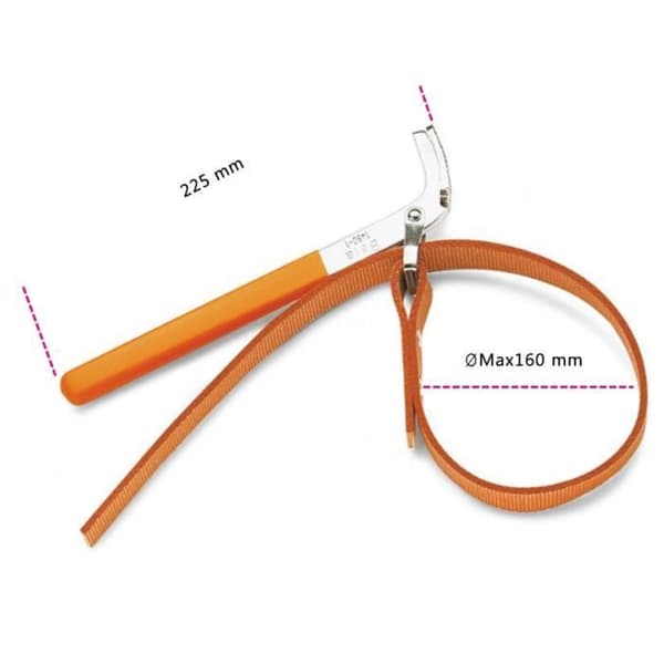 Beta Tools bandnyckel 1490/1 stål 014900001