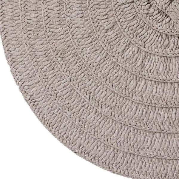 Set med duk "Olivia" 38cm Ljusgrå
