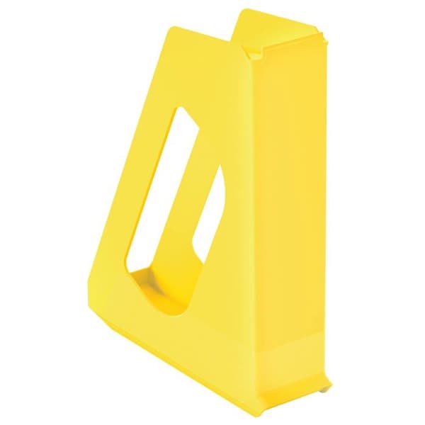 Tidningsställ A4 - Esselte VIVIDA - Robust Plast - Gul - 628216