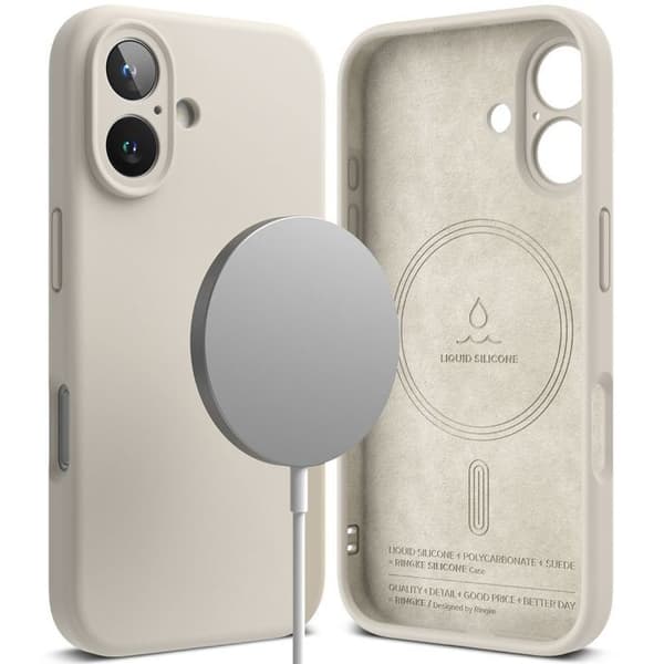 Ringke Silikonmagnet Magsafe Iphone 16 Sten
