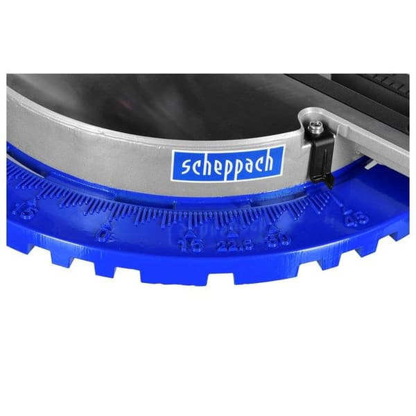 Kapsåg - Scheppach - HM216 - Progressiv start - 2000 W - Inbyggd laser - HW-blad med 24 tänder