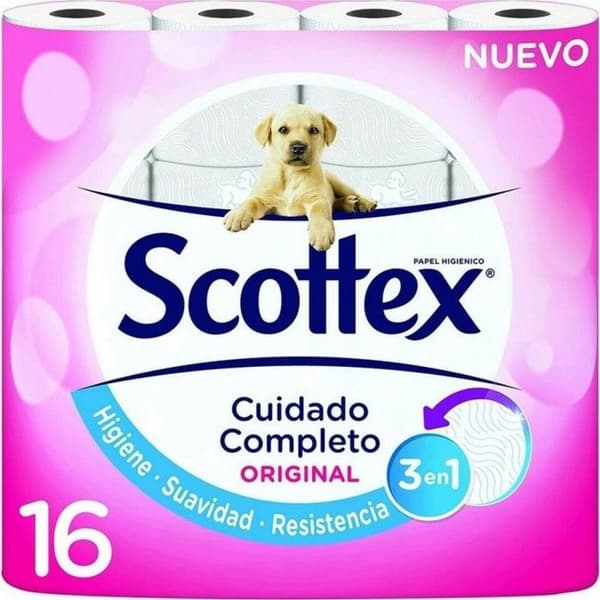 NC Toalettpapper Scottex Original (16 Uds)