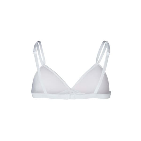 Skiny Bustier för flickor - Vit - Figursydd