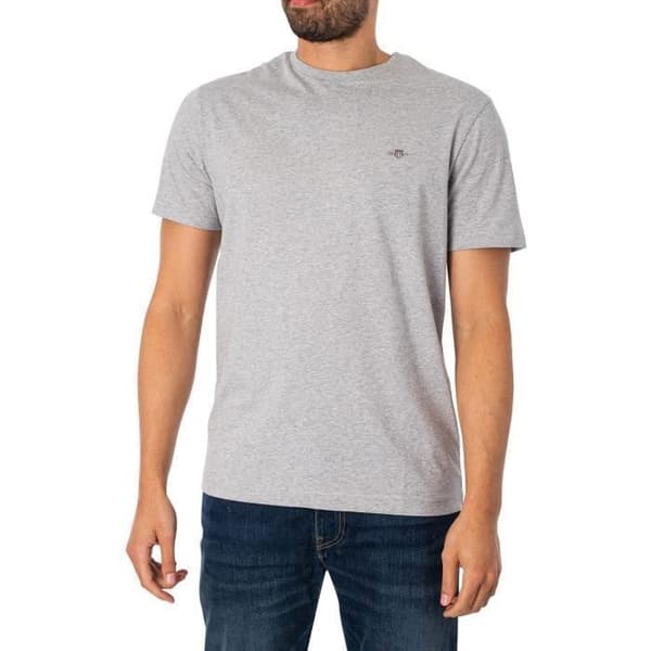 T-shirt Regular Med Shield - GANT