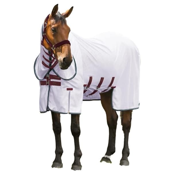 Premier Equine Combo Bug Buster flugskydd för häst - Lila - 175 cm