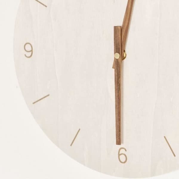 Väggklocka SIMPLICITY - FACTORY - Beige TU