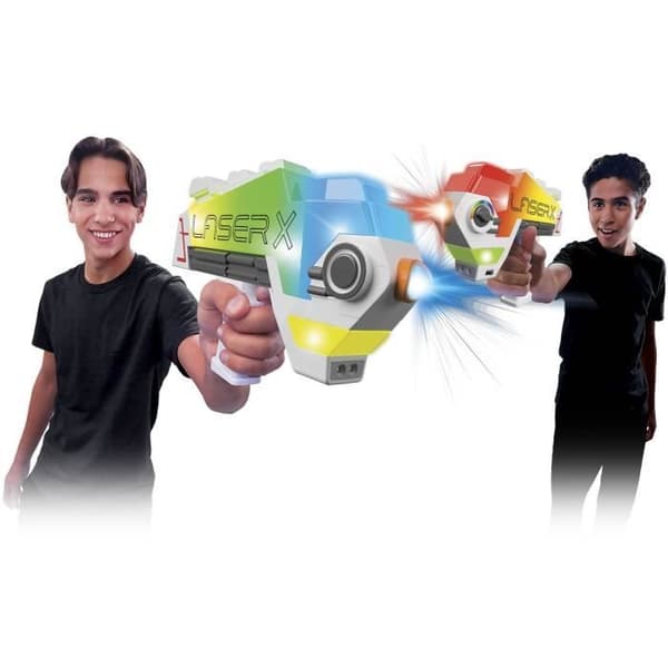 Laserspel - LANSAY - 87552 - Laser X - Double Blaster Evolution Ultra