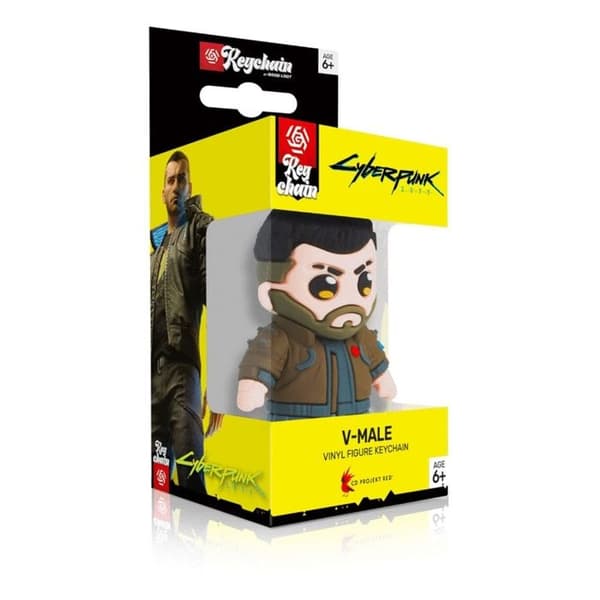 Bra Bevakning - Cyberpunk 2077 - Nyckelring V-Mannlig