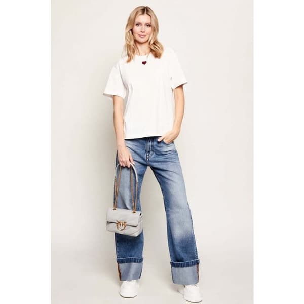 Accessoar Pinko Modell Love Mini Puff Cl Sheep - Färg Grå