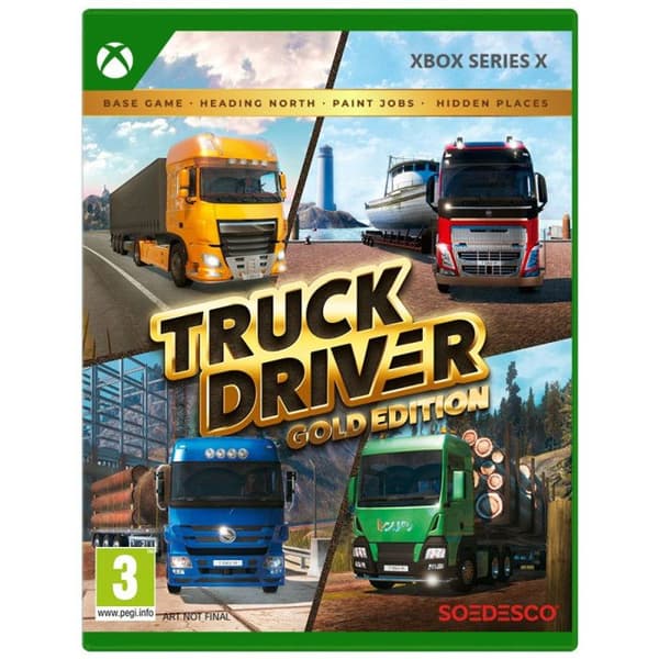 Lastbilsförare Guldutgåvan Xbox Series X