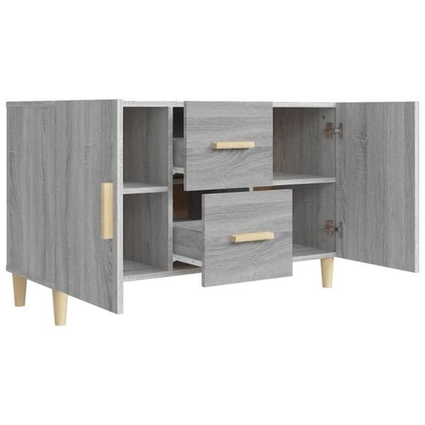 Buffé - VIDAXL - Sonoma - 2 dörrar - Ingenjörsträ - 100x36x60 cm