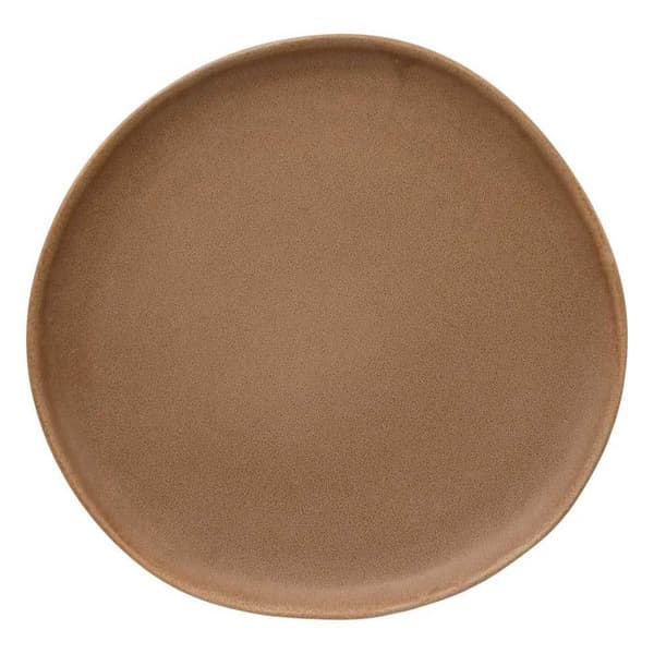 Set med 6 Tallrikar "Spring Water" 27cm Kaffe