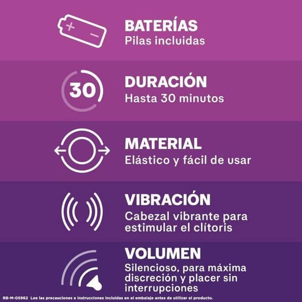 Vibrerande Ring - DUREX - PLAY DIABLILLO - Klitorisstimulering - Vibrerande - Vuxna