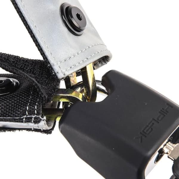Hiplok Chain Lock Lite Superbright Woman schwarz/reflex