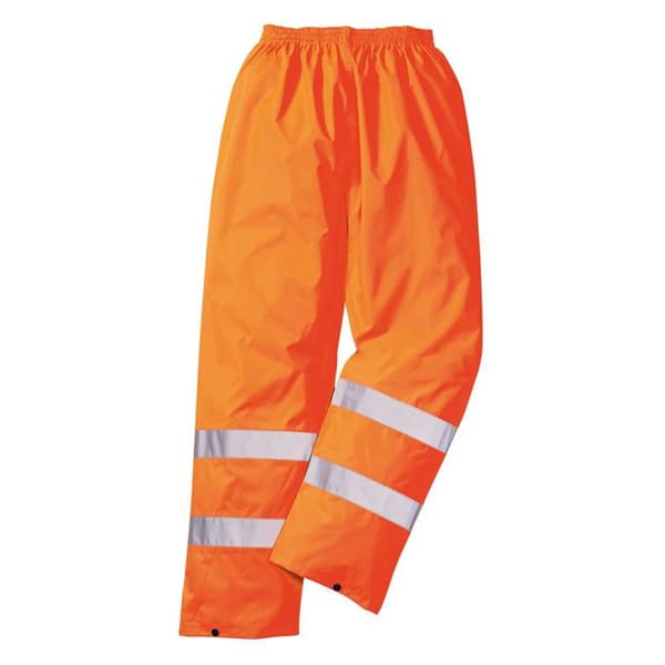 Regnbyxor med hög synlighet Portwest - Orange