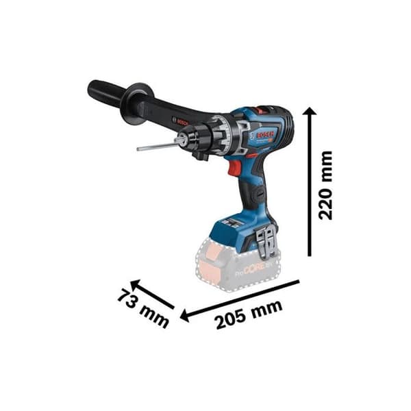 Perceuse visseuse BITURBO GSR 18V-150 C BOSCH - 06019J5002