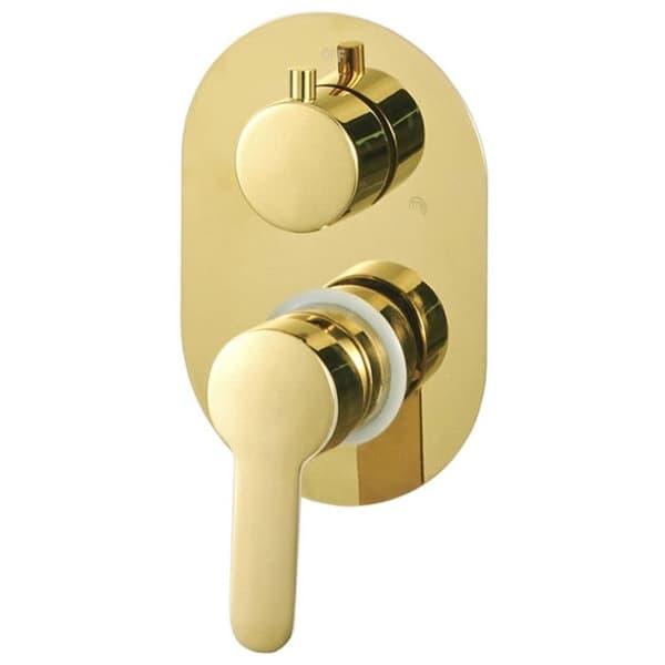 Duschpanel - VIDAXL - Duschsystem - Rostfritt stål 201 - Guld design - Handduscharma