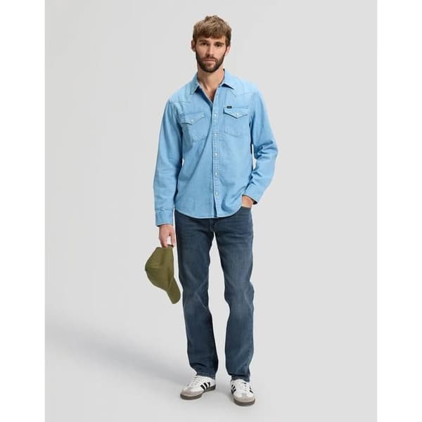 Jeans regular Lee Mvp Nash - blå