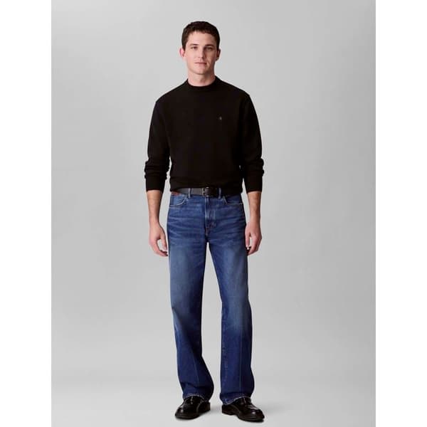 Ck Jeans Eu Ls Avslappnad Tröja I Bomull