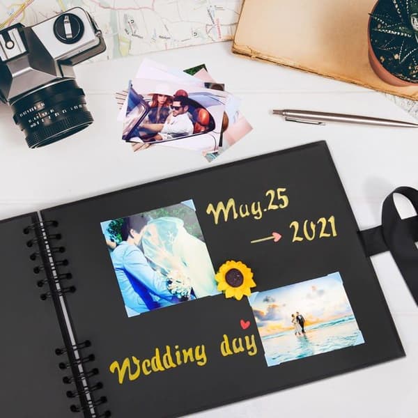 Scrapbooking-album Vienrose