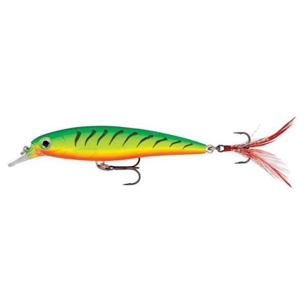 Plug - Rapala - X-Rap - Fire Tiger UV - 8cm - Action Slashbait - Suspenderande