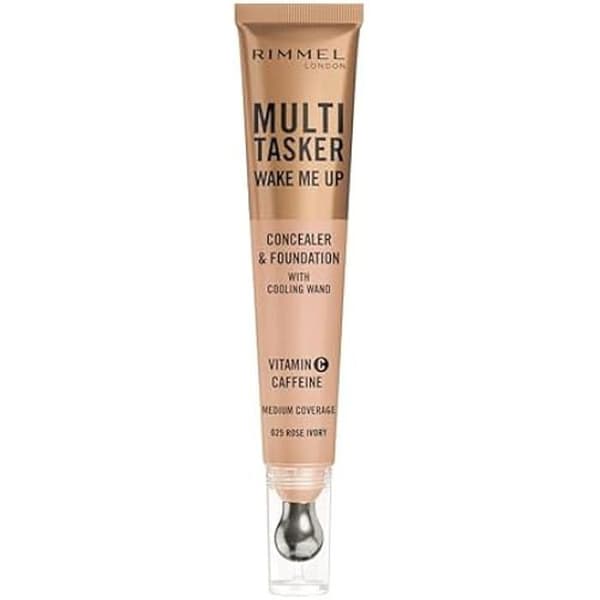 Korrektor & Foundation - RIMMEL - Multi-Tasker - 25 - Rosie Ivory - 20ml - Parfymfri