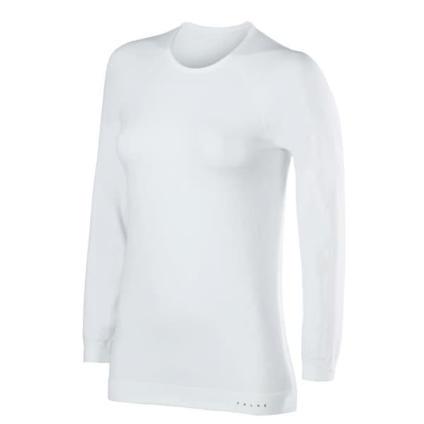 Falke Maximum Warm långärmad t-shirt för kvinnor - vit - S