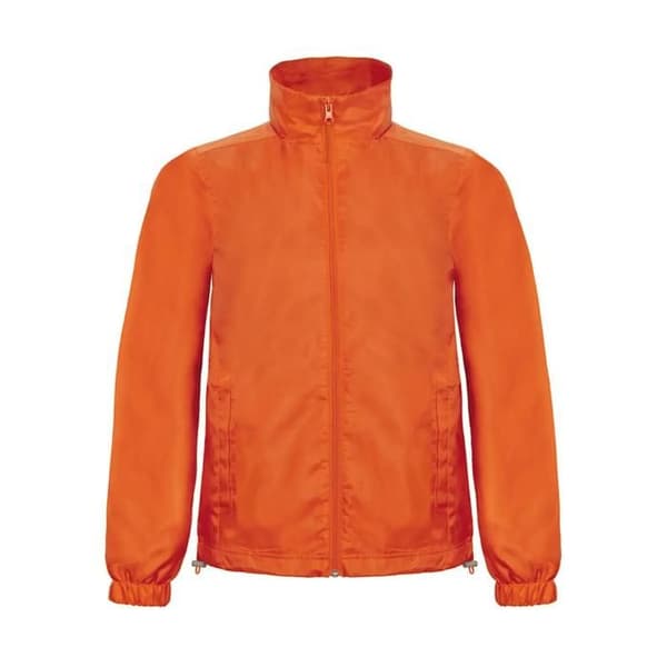 Halv säsong vindjacka B&C ID.601 - orange